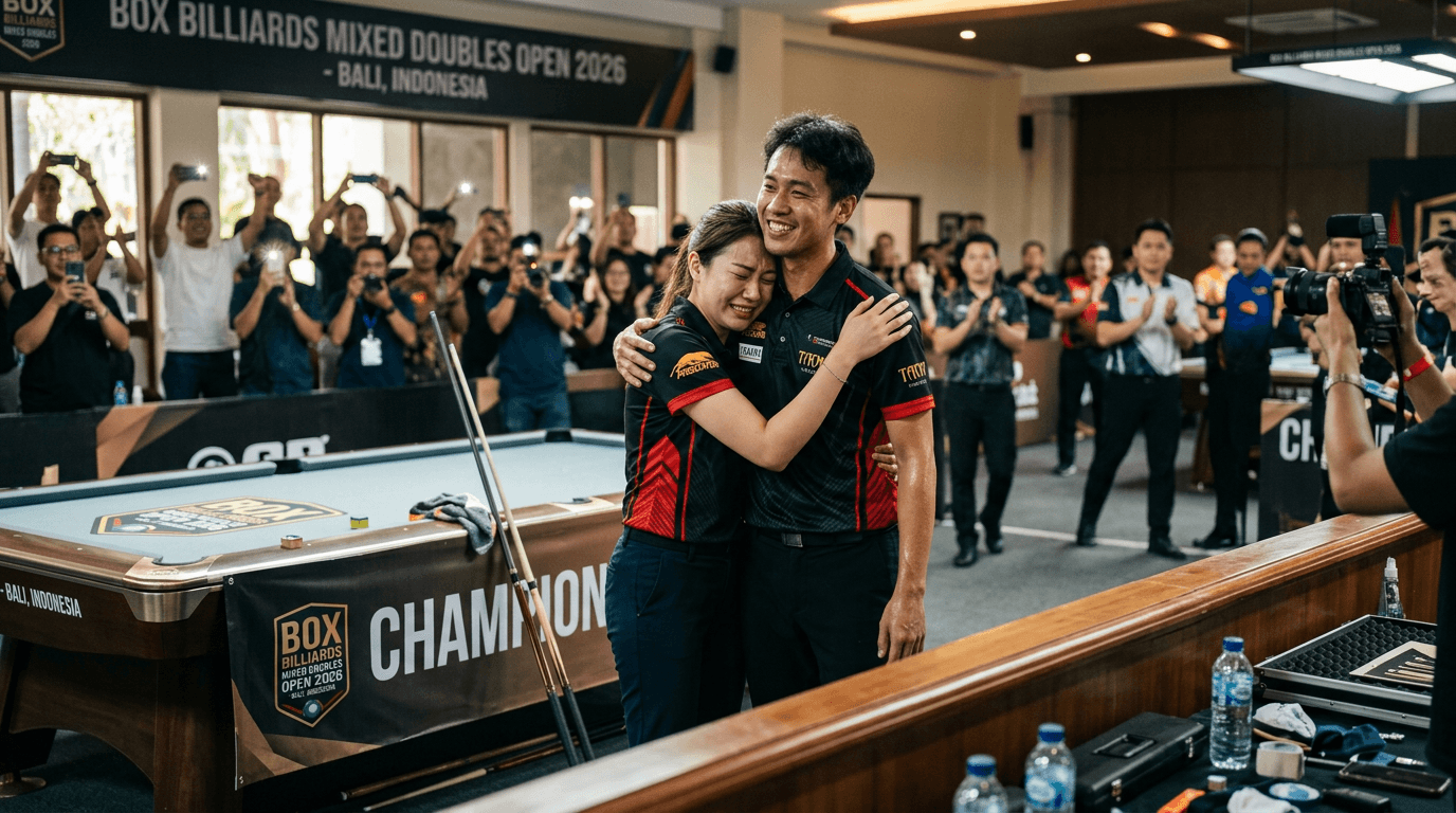 Hasil Menegangkan Final Box Billiards Mixed Doubles Open 2026 Viral Hari Ini