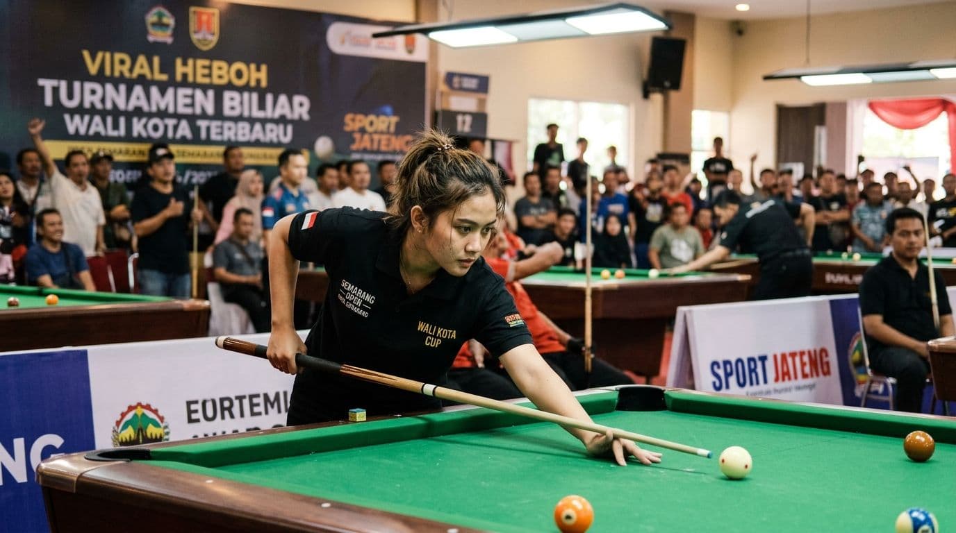 Viral Heboh Turnamen Biliar Wali Kota Kembali Digelar
